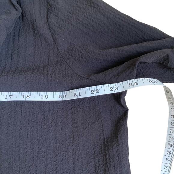 Soft Surroundings Constance Wire Collar Crinkled Blouse - Picture 9 of 16